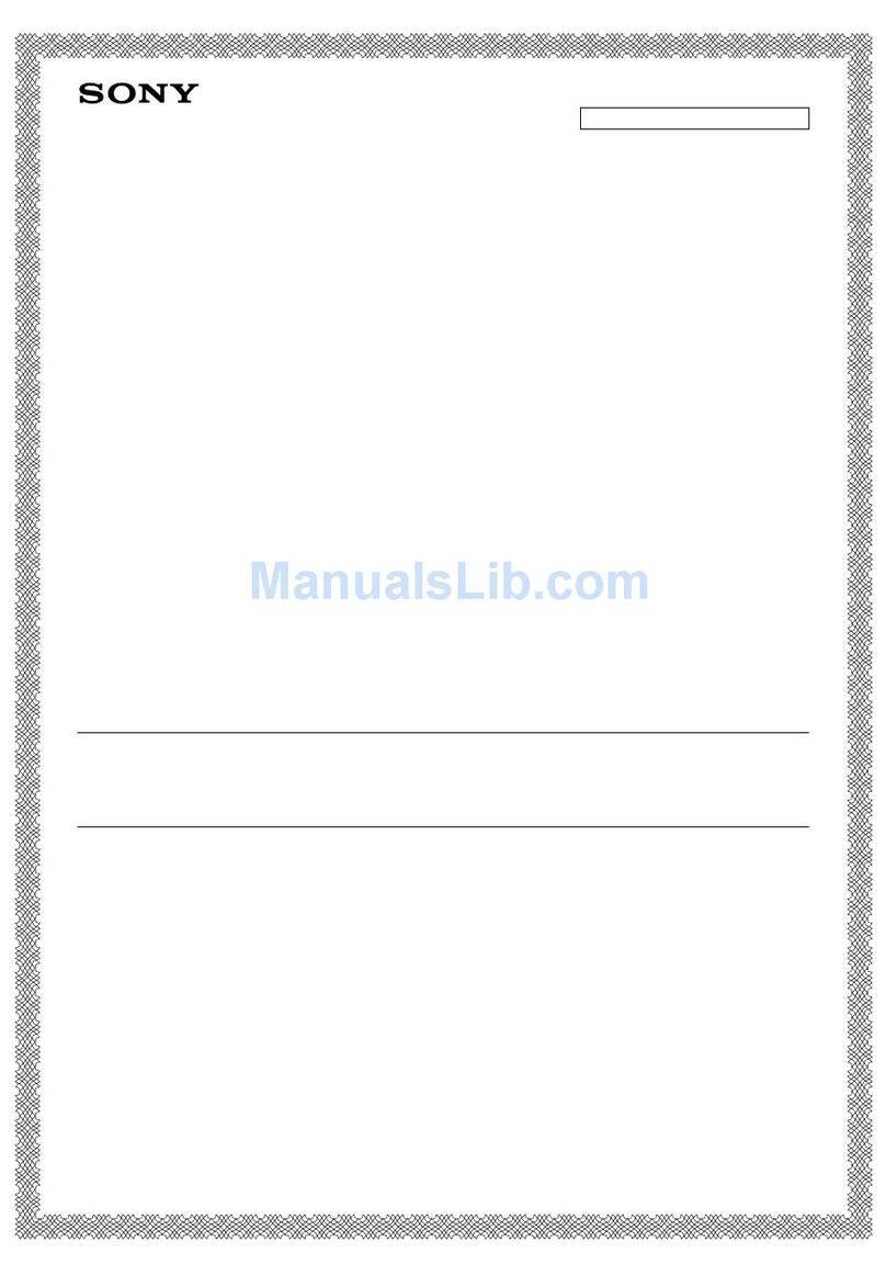 Sony S-Frame DPF-HD1000 Use and maintenance manual