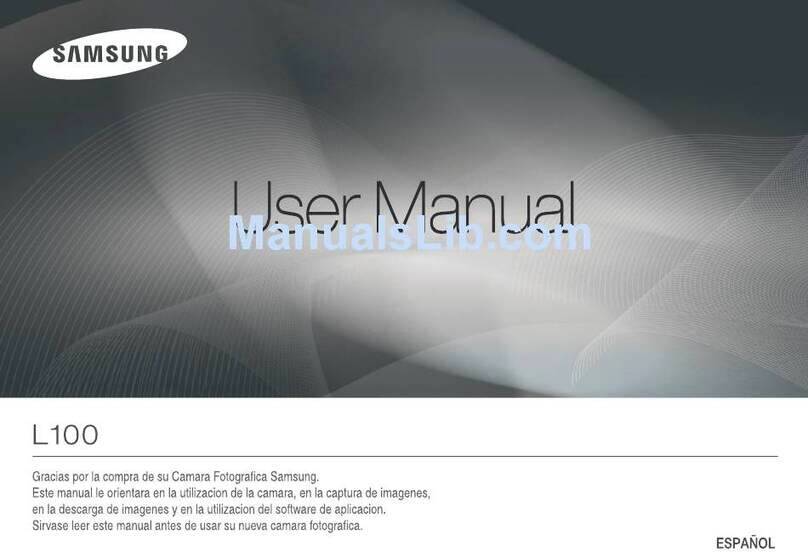 Samsung L100 - Digital Camera - Compact User manual