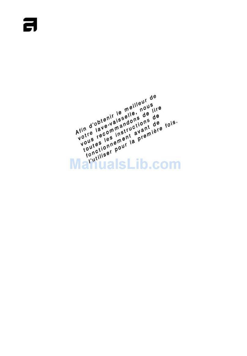 Asko D3251 User manual