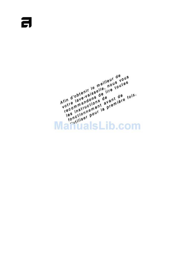 Asko D3232 User manual