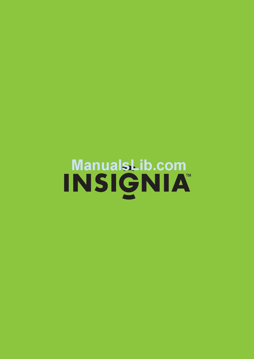 Insignia NS-L322Q-10A - 32" LCD TV User manual