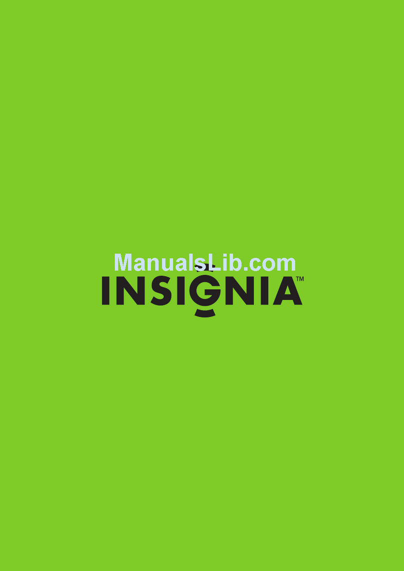 Insignia NS-L26Q-10A - 26" LCD TV User manual