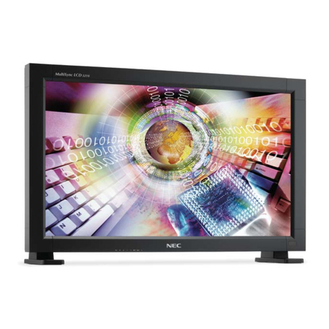 NEC LCD3210-BK - MultiSync - 32" LCD Flat Panel... User manual NEC LCD3210-BK - MultiSync - 32" LCD Flat Panel... User manual