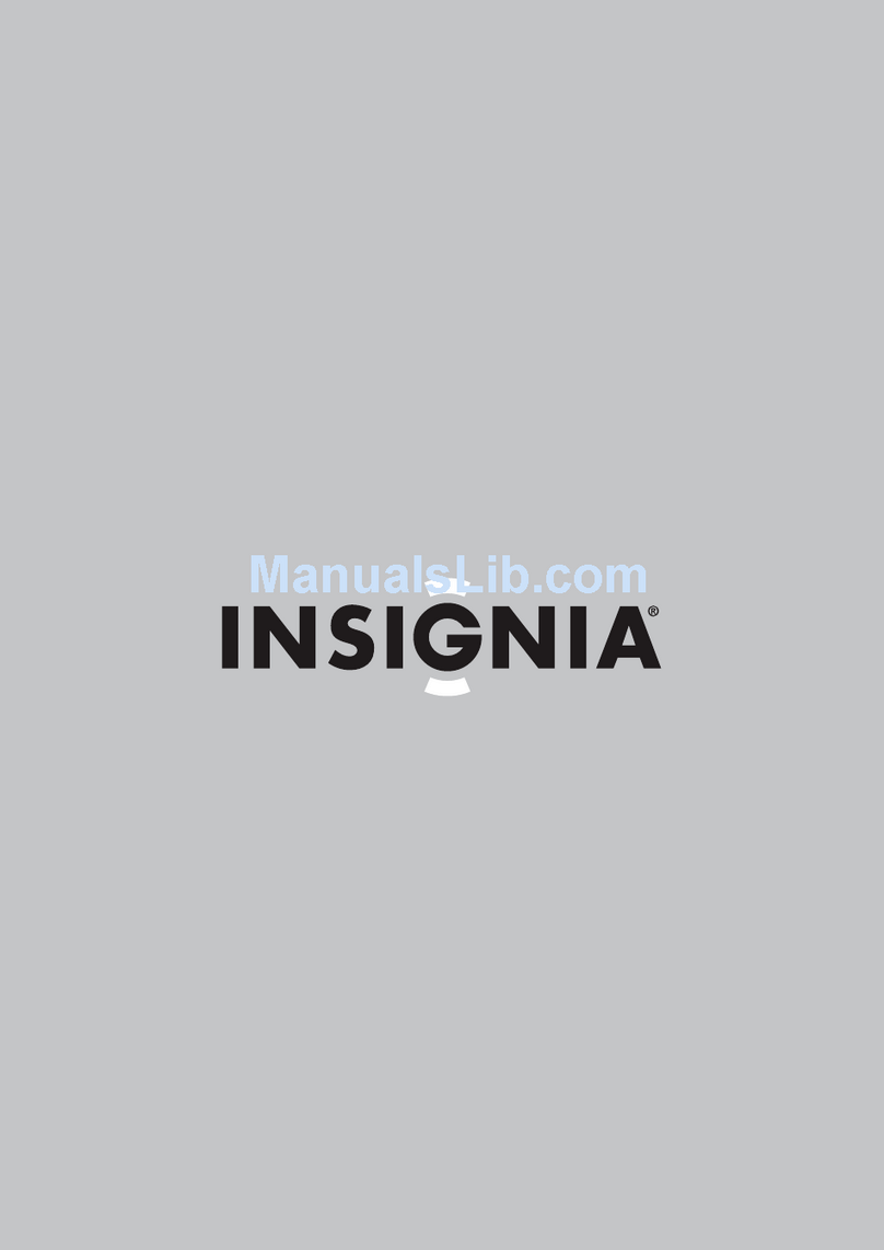 Insignia NS-LCD42HD - 42" LCD TV User manual