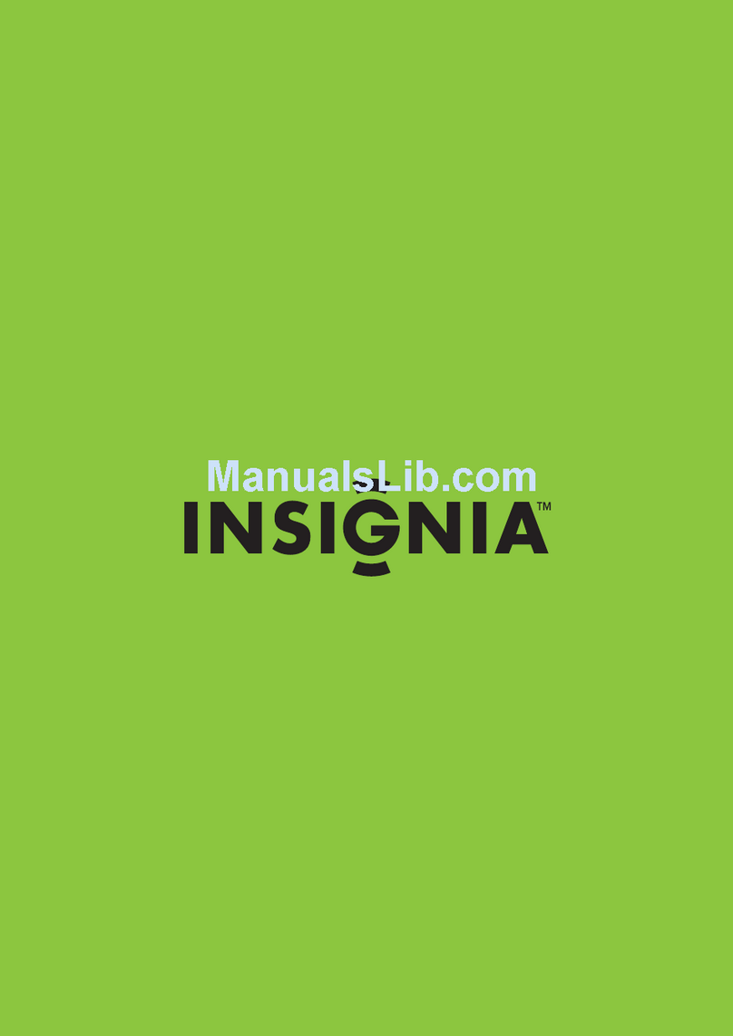 Insignia NS-LCD37-09 - 37" LCD TV Quick start guide