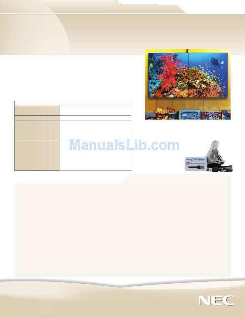 NEC E463 brochure