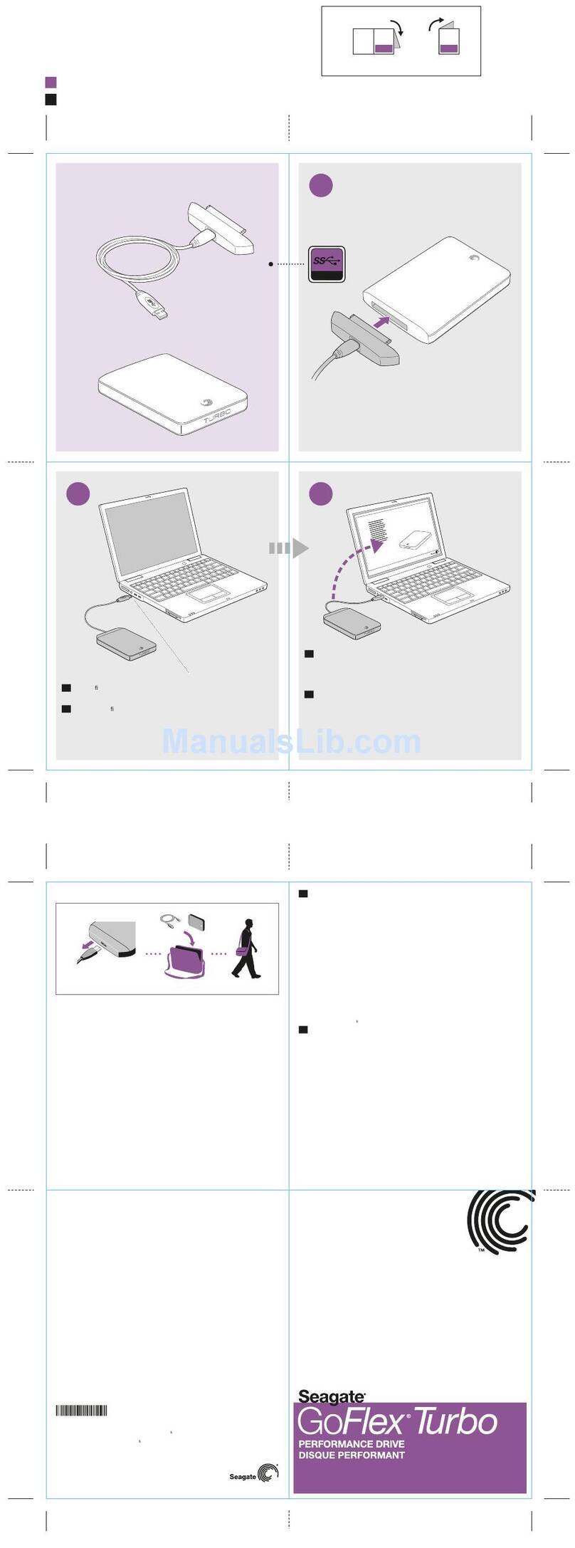 Seagate GoFlex Turbo User manual Seagate GoFlex Turbo User manual