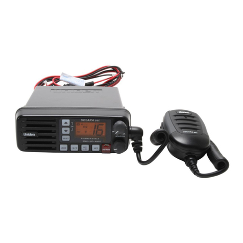 Uniden SOLARA DSC User guide