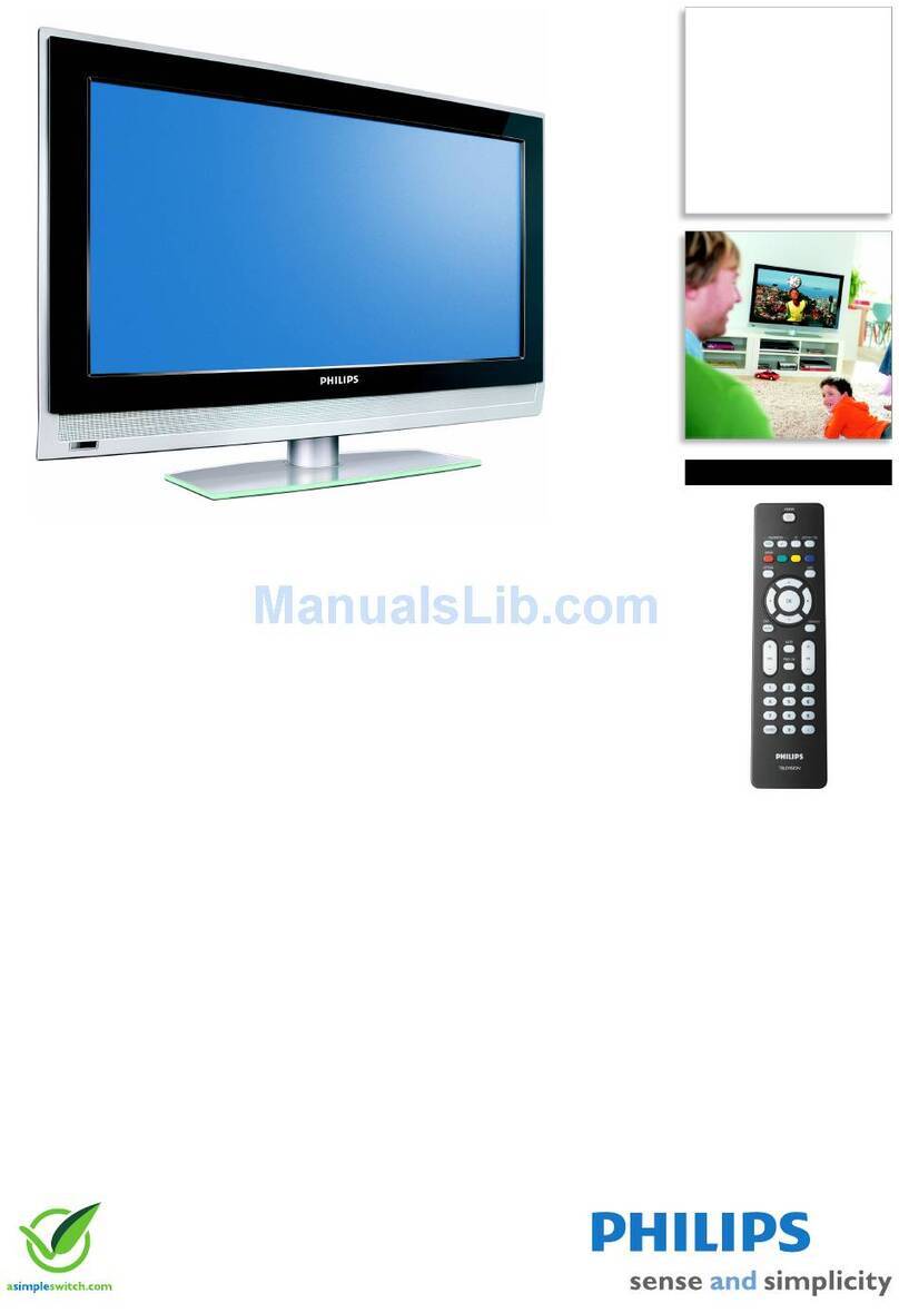 Philips 26PFL5322D User manual