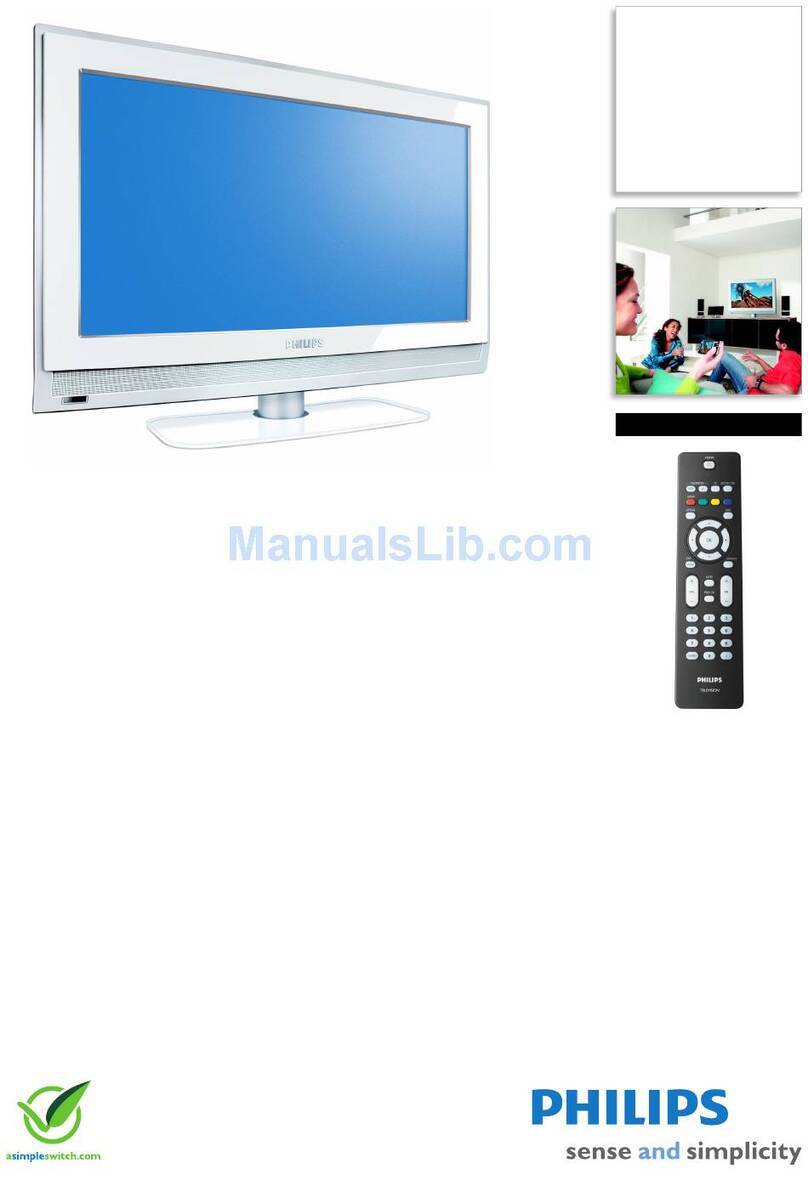 Philips 26PFL5302D User manual