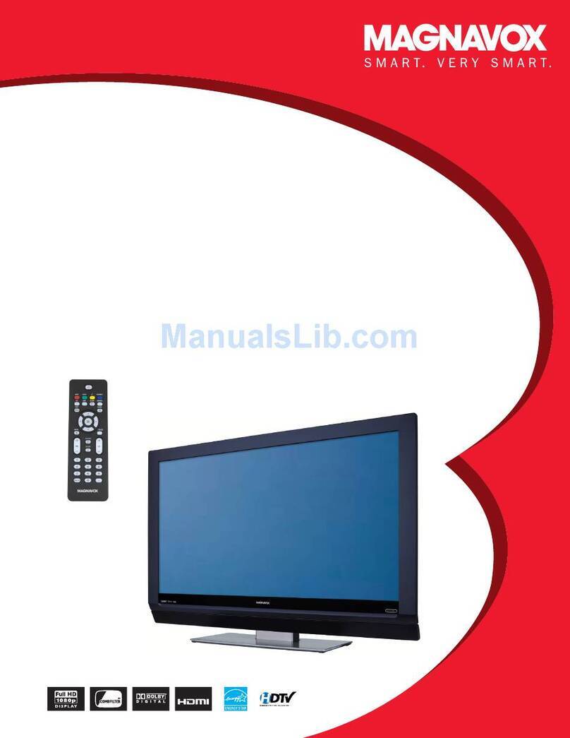 Magnavox 37MF437B - LCD TV - 1080p User manual