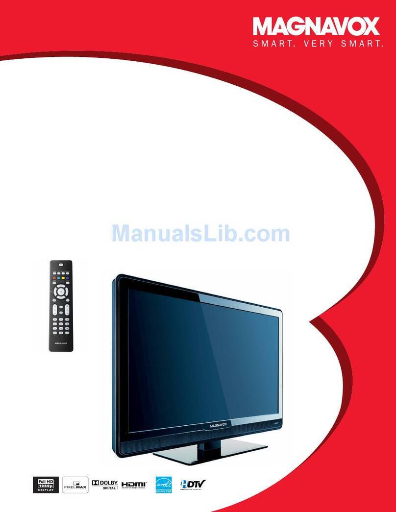 Magnavox 47MF439B - 47" LCD TV specification
