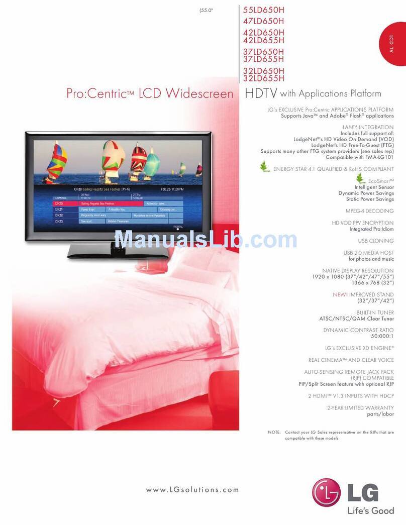 LG 32LD650H User manual