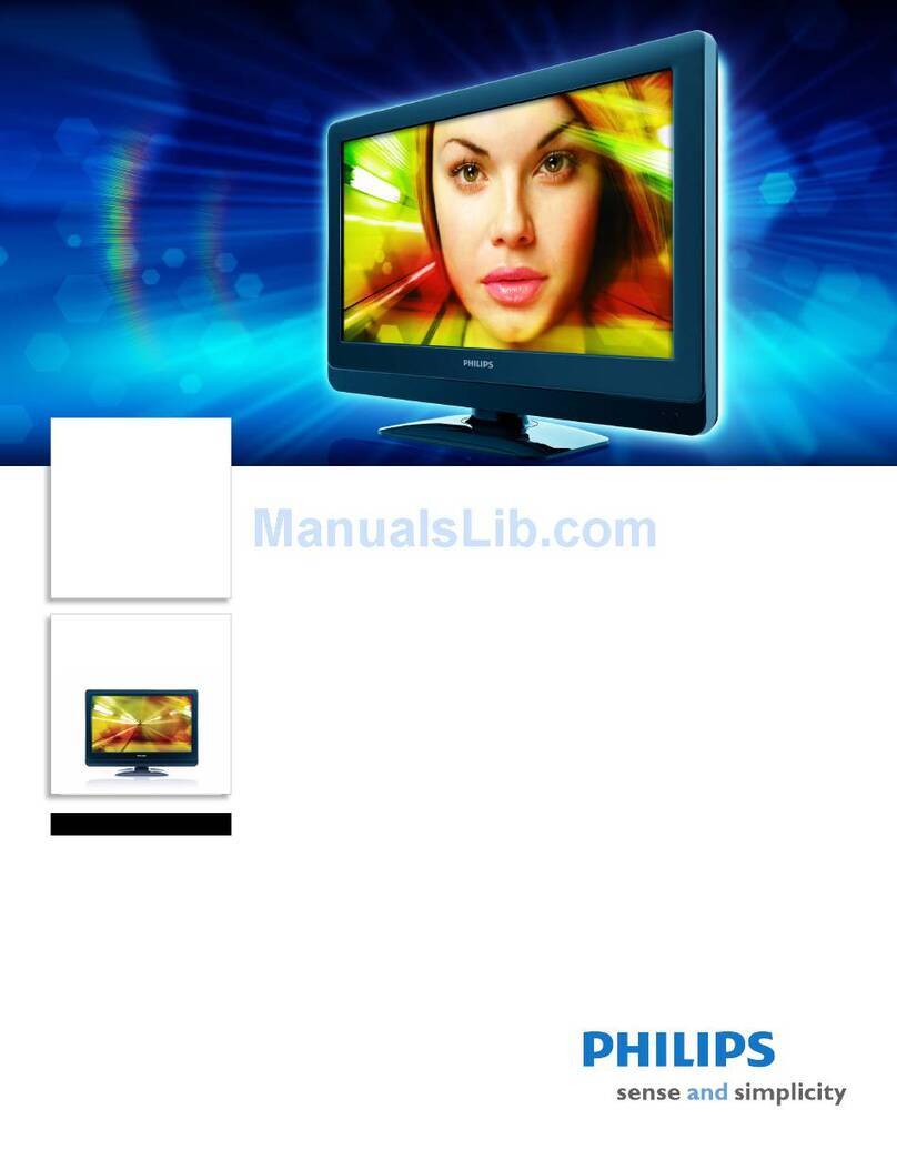 Philips 32PFL3505D User manual
