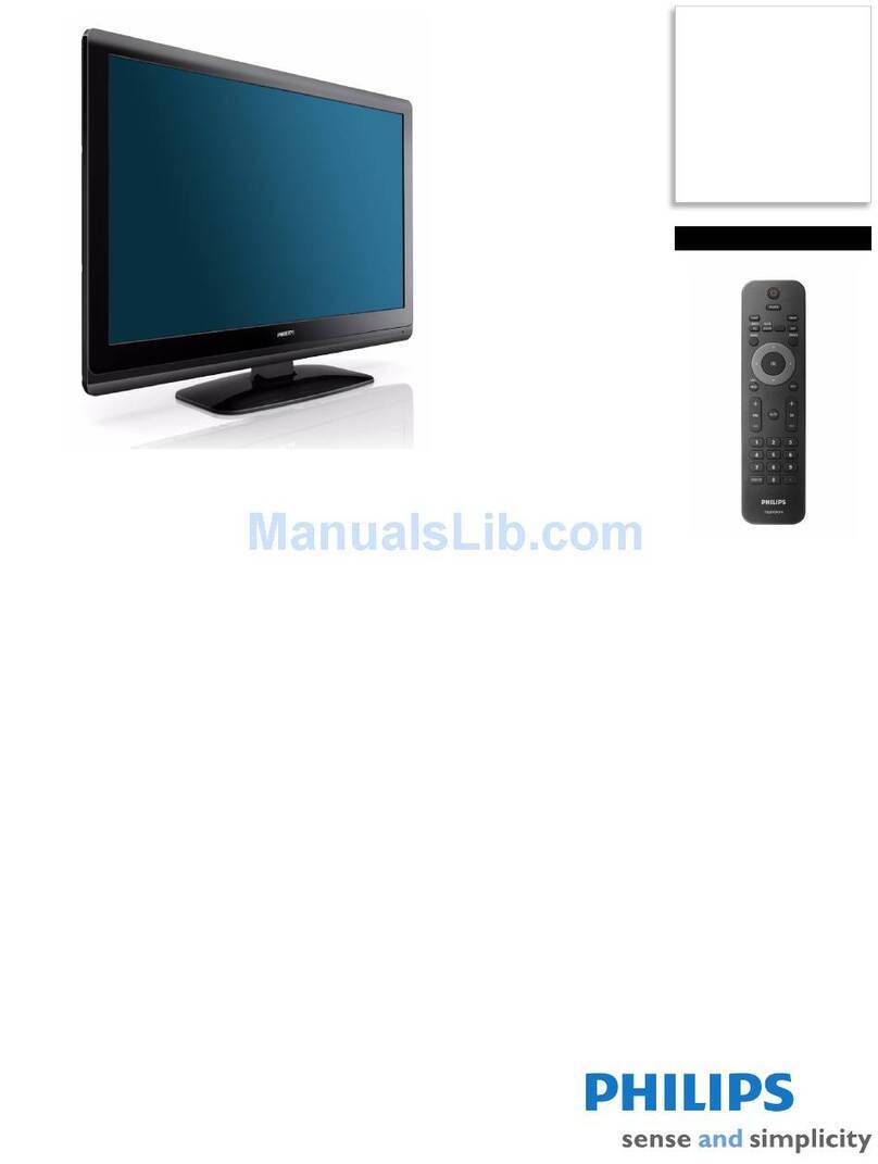Philips 32PFL3504D User manual