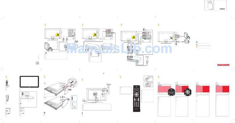 Magnavox 42MF438B - 42" LCD TV User manual