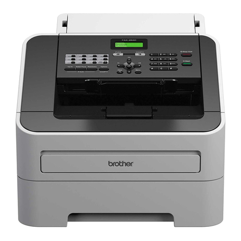 Brother IntelliFax-2840 User manual