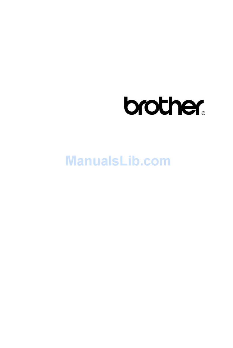 Brother IntelliFax-2600 Service manual