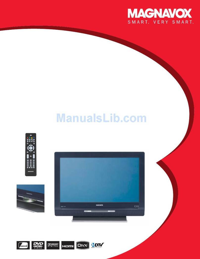 Magnavox 32MD357B - Hook Up Guide Specifications