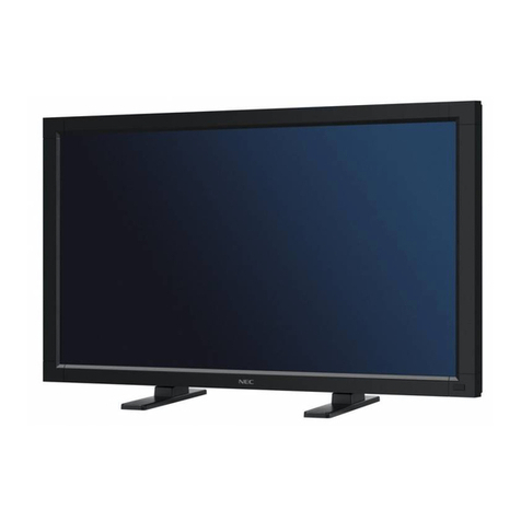 NEC LCD3215 - MultiSync - 32" LCD Flat Panel... Use and maintenance manual