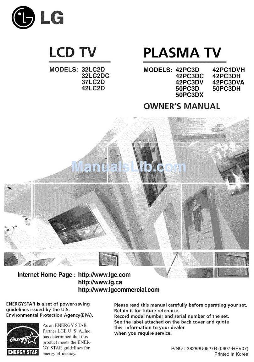 LG 32LC2DC User manual
