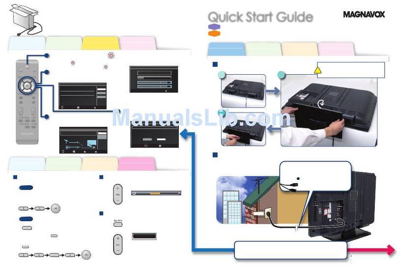 Magnavox 32MF339B - 32" LCD TV User manual