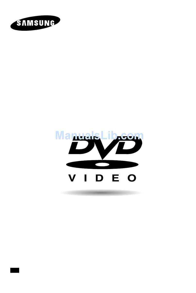 Samsung DVD-HD960 user manual