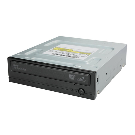 Samsung SH-S222A - Super-WriteMaster - Disk Drive user manual