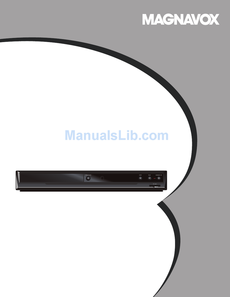 Magnavox MBP5210F User manual