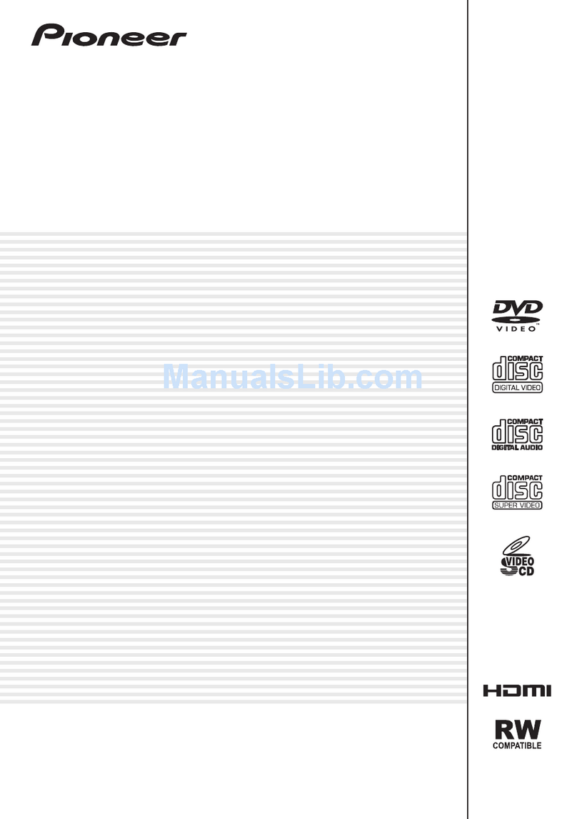 Pioneer DV-120K-K - Compact ALL Multi Region Code Zone Free DVD... User manual