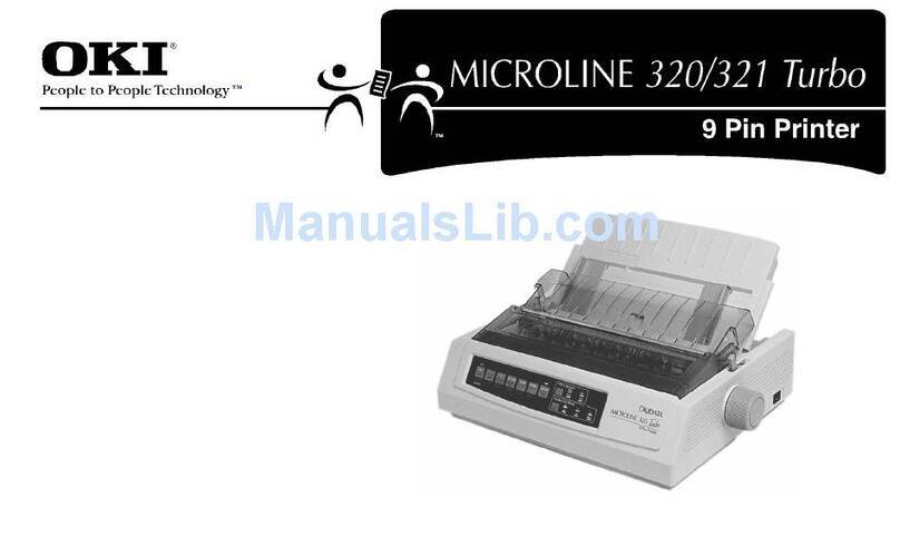 Oki ML320 Turbo User manual