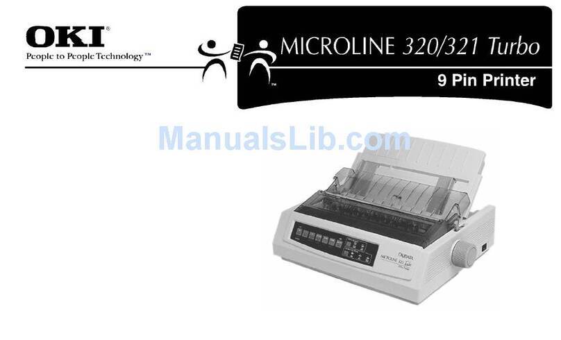 Oki ML320 Turbo User manual