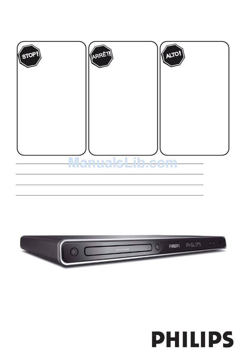 Magnavox DVP5990 - Hdmi 1080p Divx Ultra Dvd Player User manual