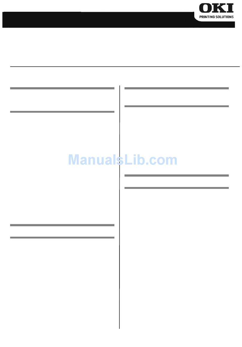 Oki ML320 Epson/IBM Service manual Oki ML320 Epson/IBM Service manual