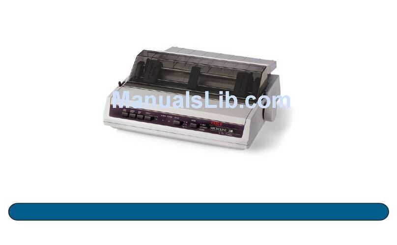 Oki MICROLINE ML310 Handbook