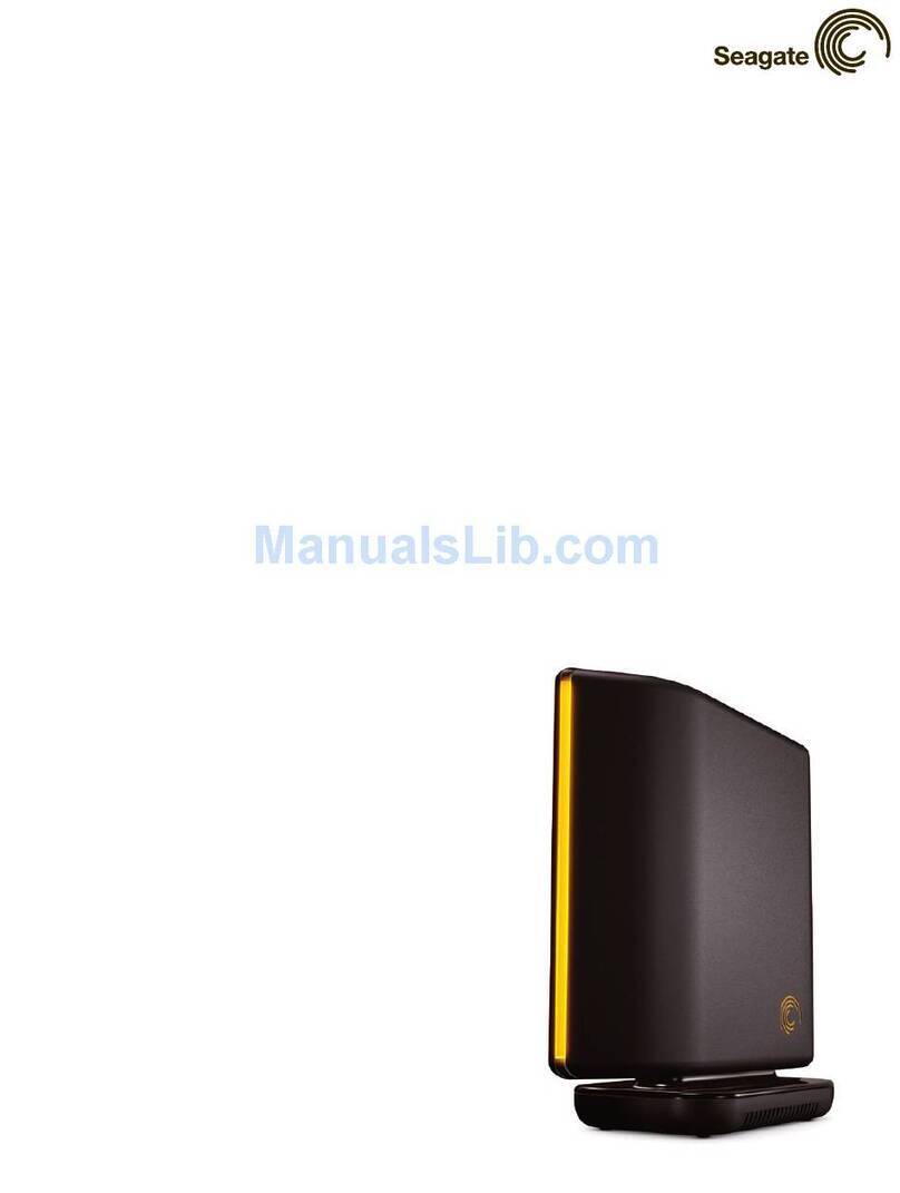 Seagate FreeAgent Theater User manual