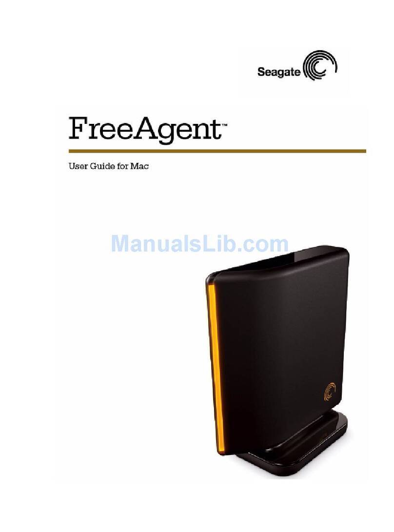 Seagate FreeAgent Desk for Mac User manual