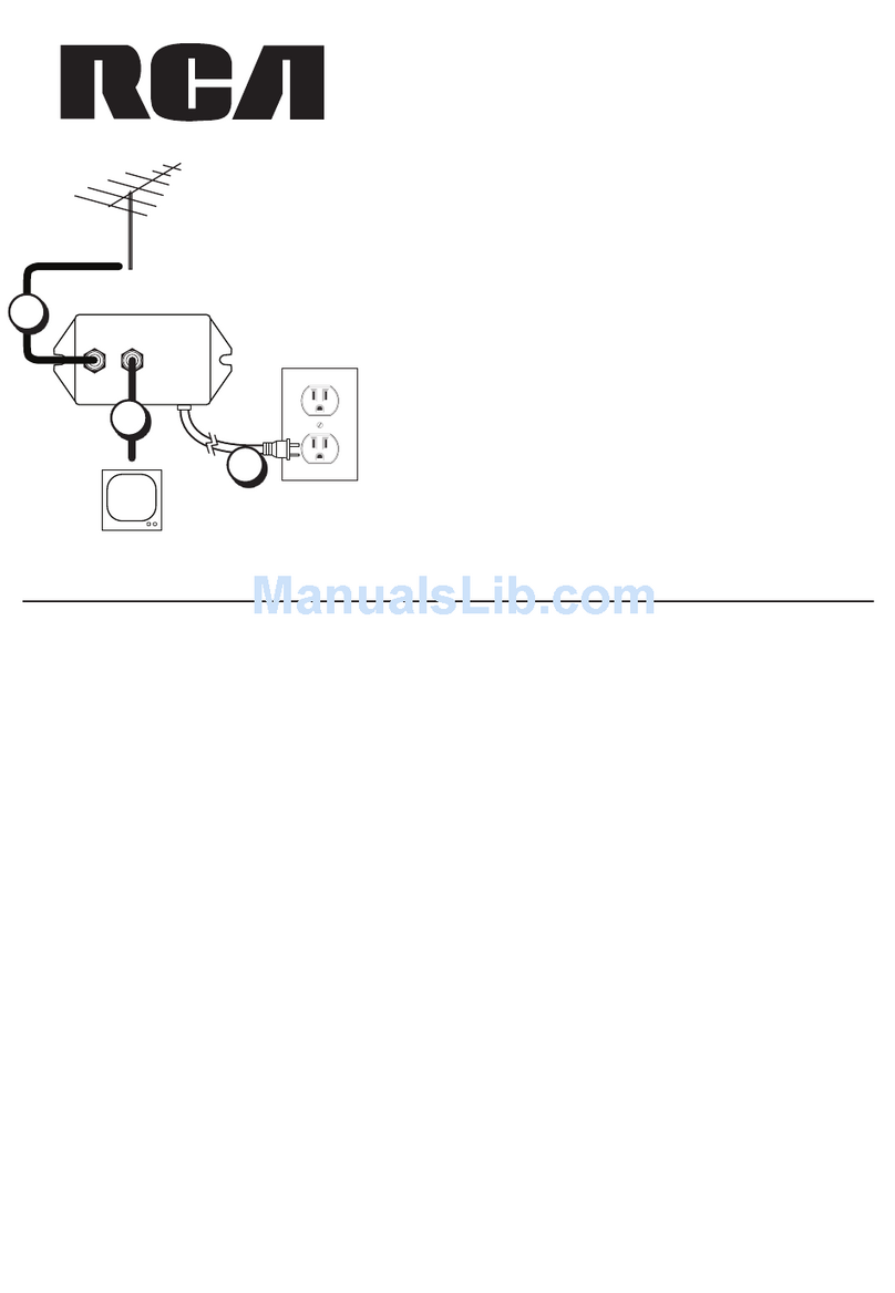 RCA VH100 - VH 100 - RF Amplifier user manual