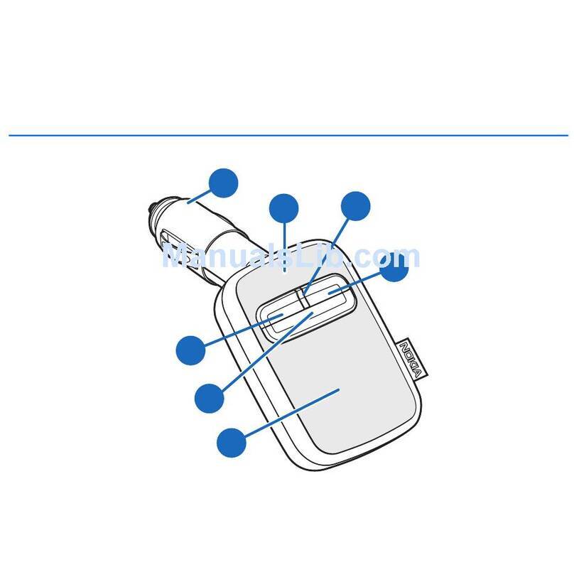 Nokia HF-33W - Wireless Plug-in Car Handsfree User manual