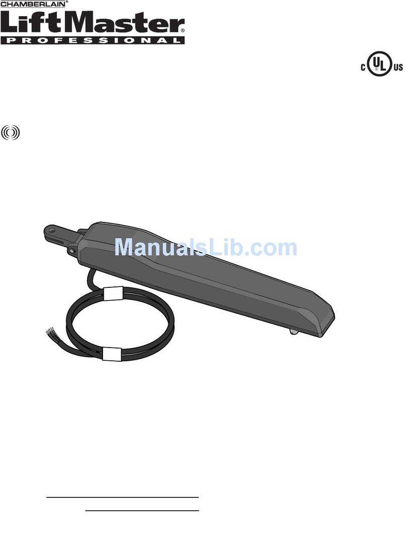 Chamberlain LA100 User manual
