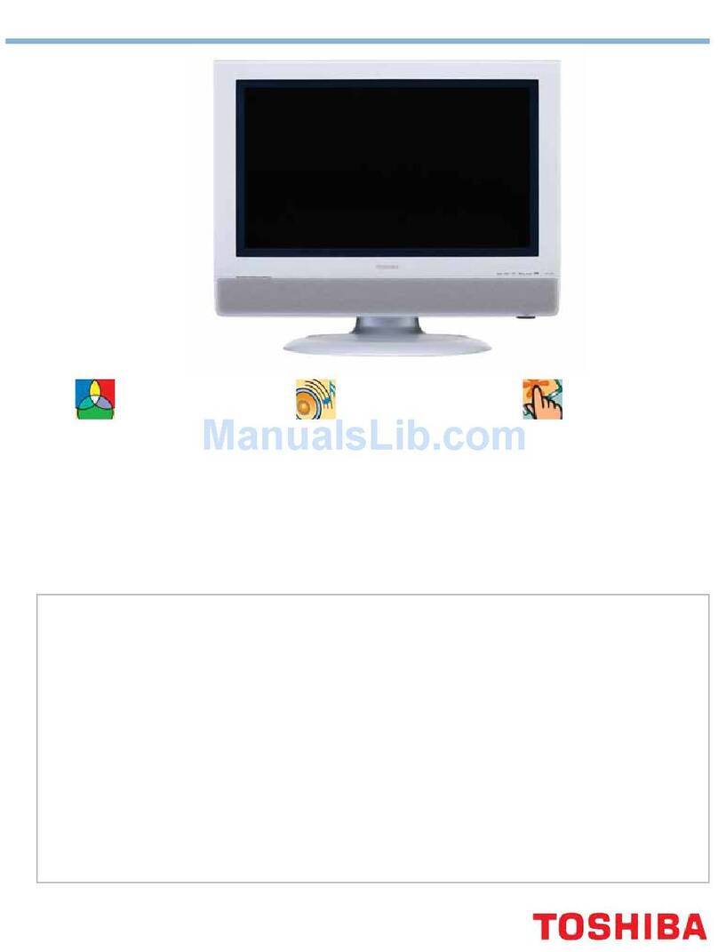 Toshiba 32HL84 - TheaterWide HD - 32" LCD TV specification