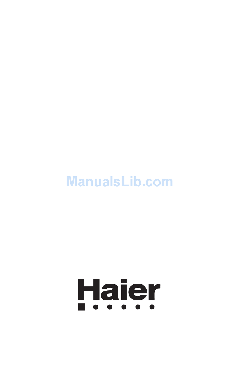 Haier HUF138EA User manual