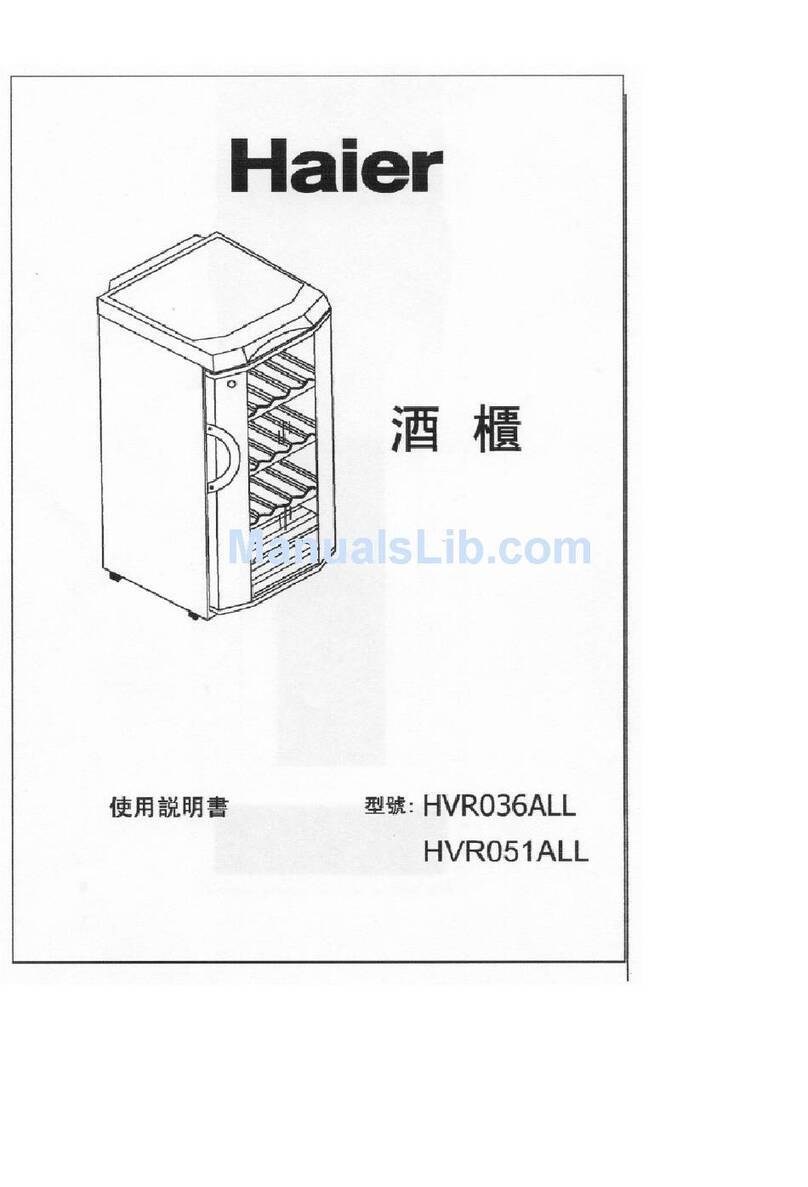 Haier HVR36ALL User manual