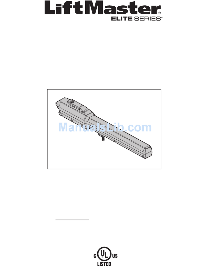 Chamberlain Liftmaster Elite LA500 User manual