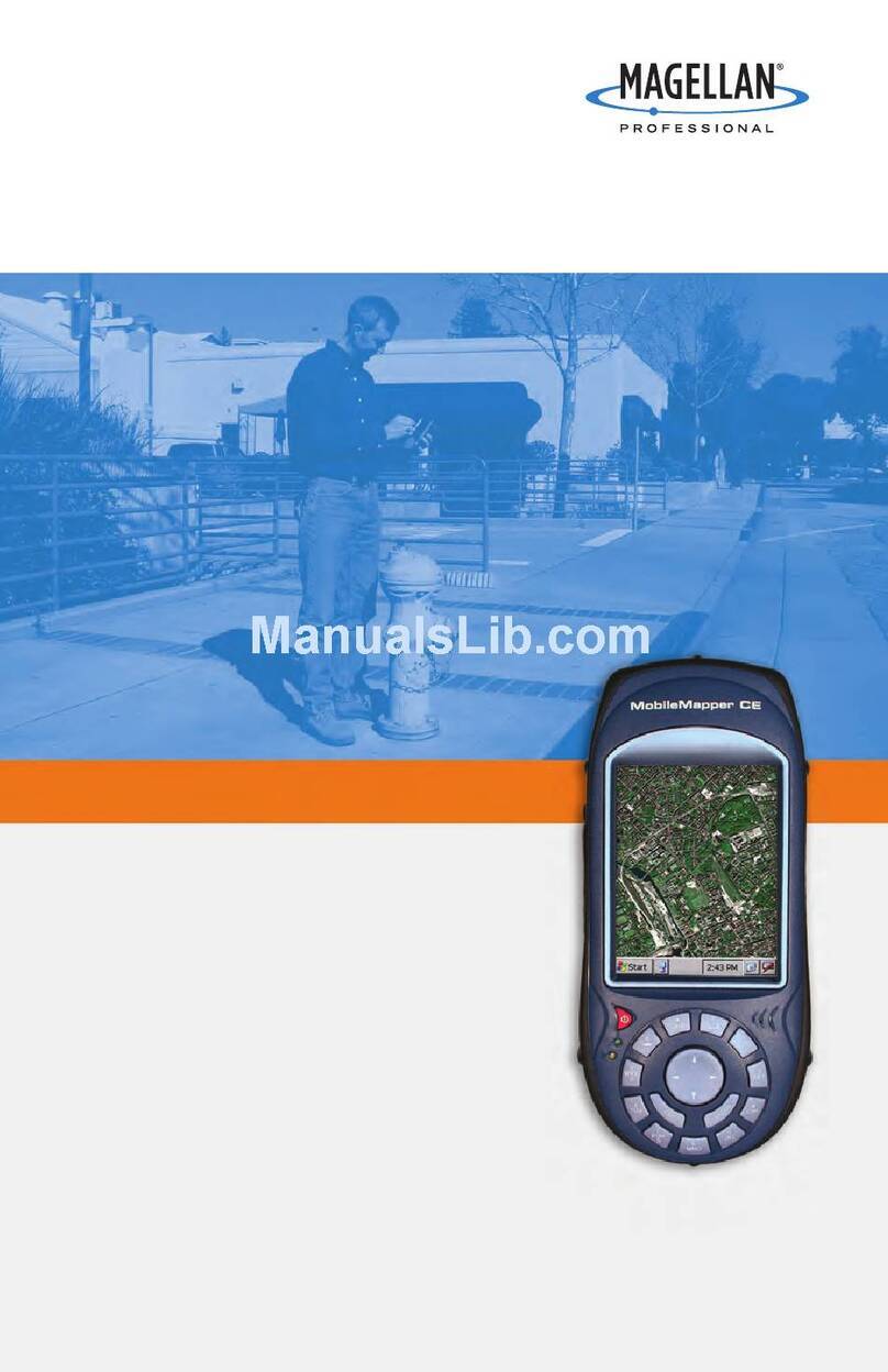 Magellan MobileMapper CE - Hiking GPS Receiver Getting started guide Magellan MobileMapper CE - Hiking GPS Receiver Getting started guide