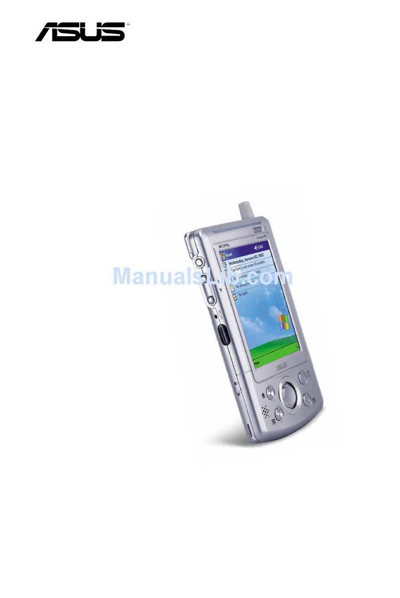 Asus MyPal A716 Guide de l'utilisateur