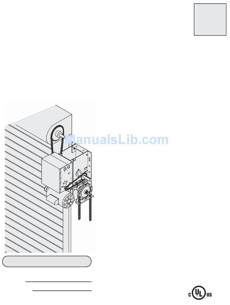 Chamberlain H User manual Chamberlain H User manual