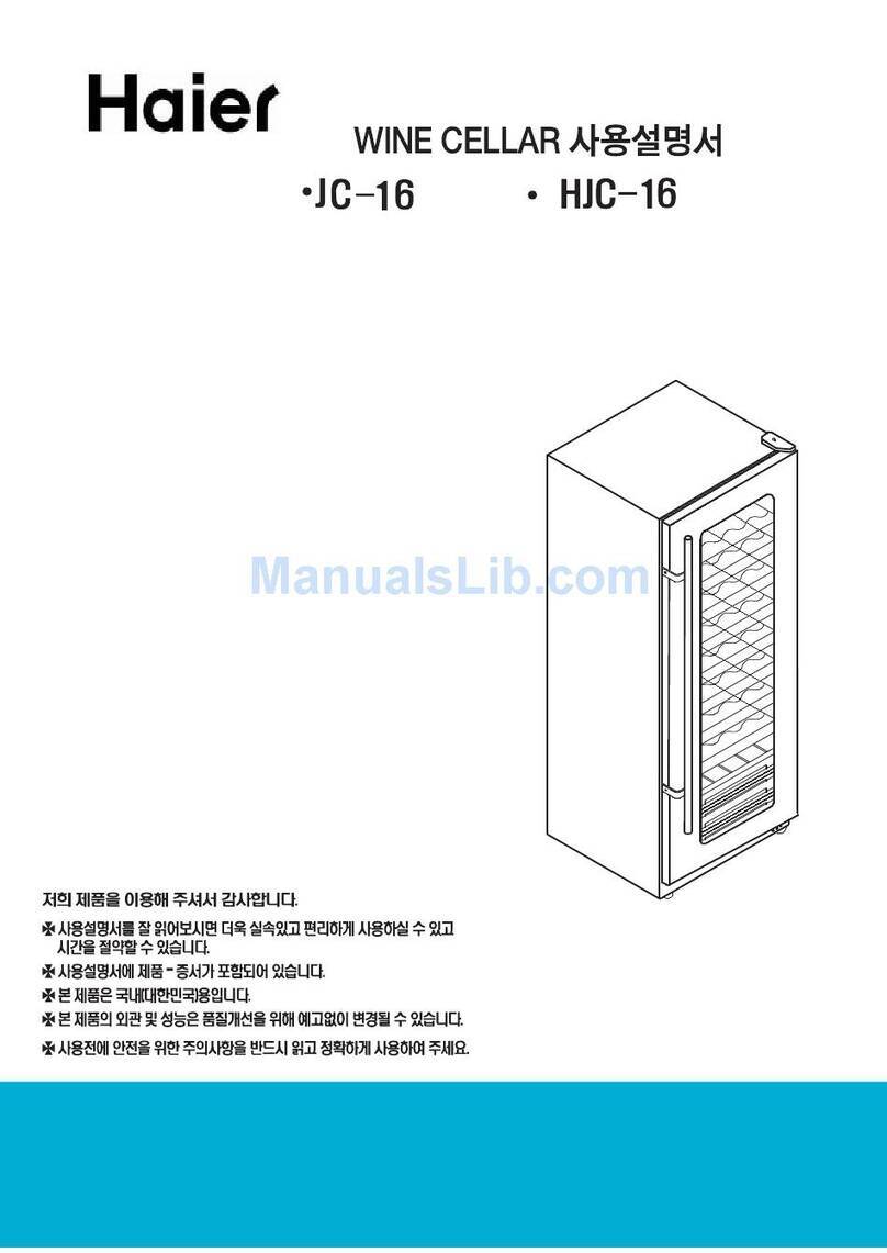 Haier HJC-164KB User manual