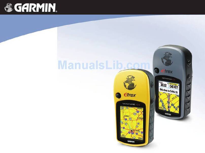 Garmin eTrex Legend Cx User manual