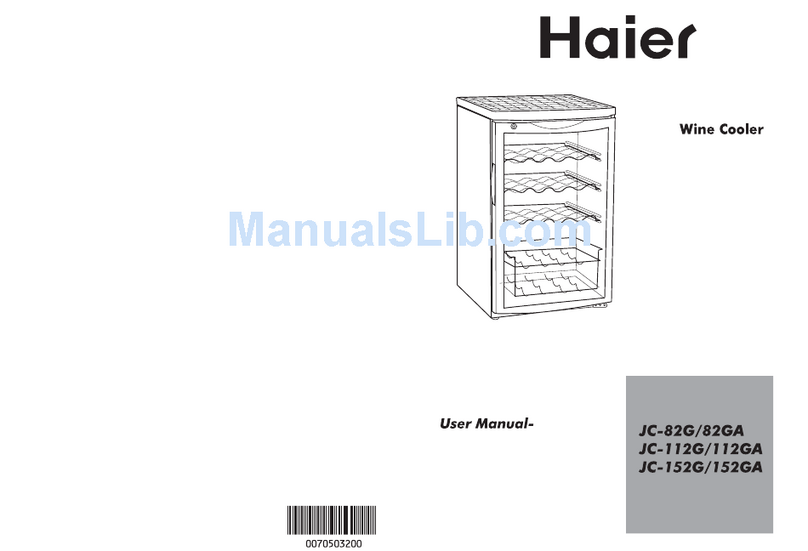 Haier JC-82G user manual
